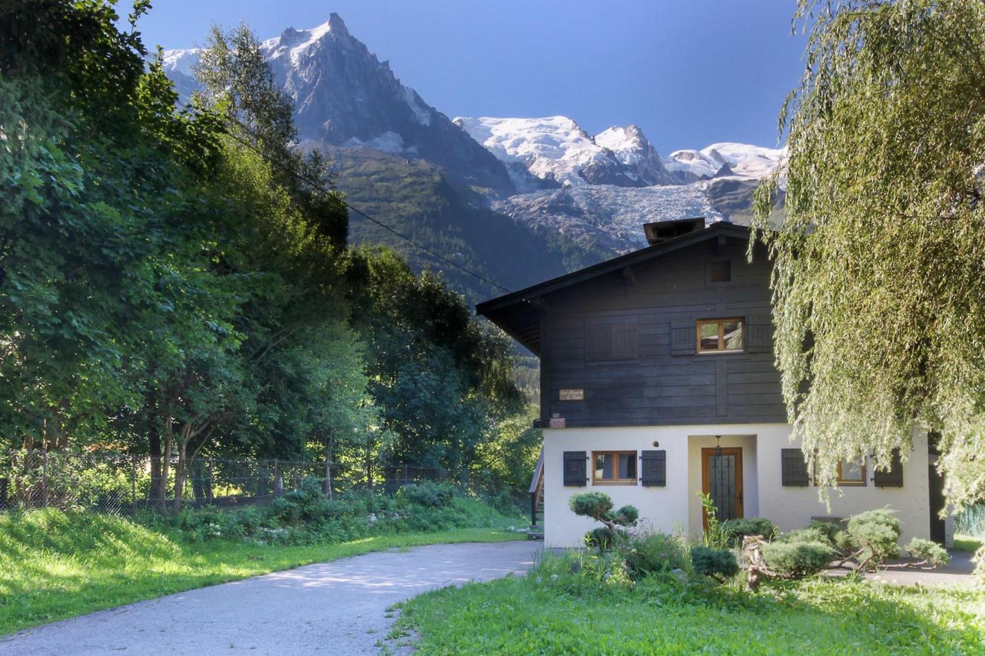 Violette De Cham - Jardin Prive - Vue Mont Blanc Apartment Chamonix Exterior foto
